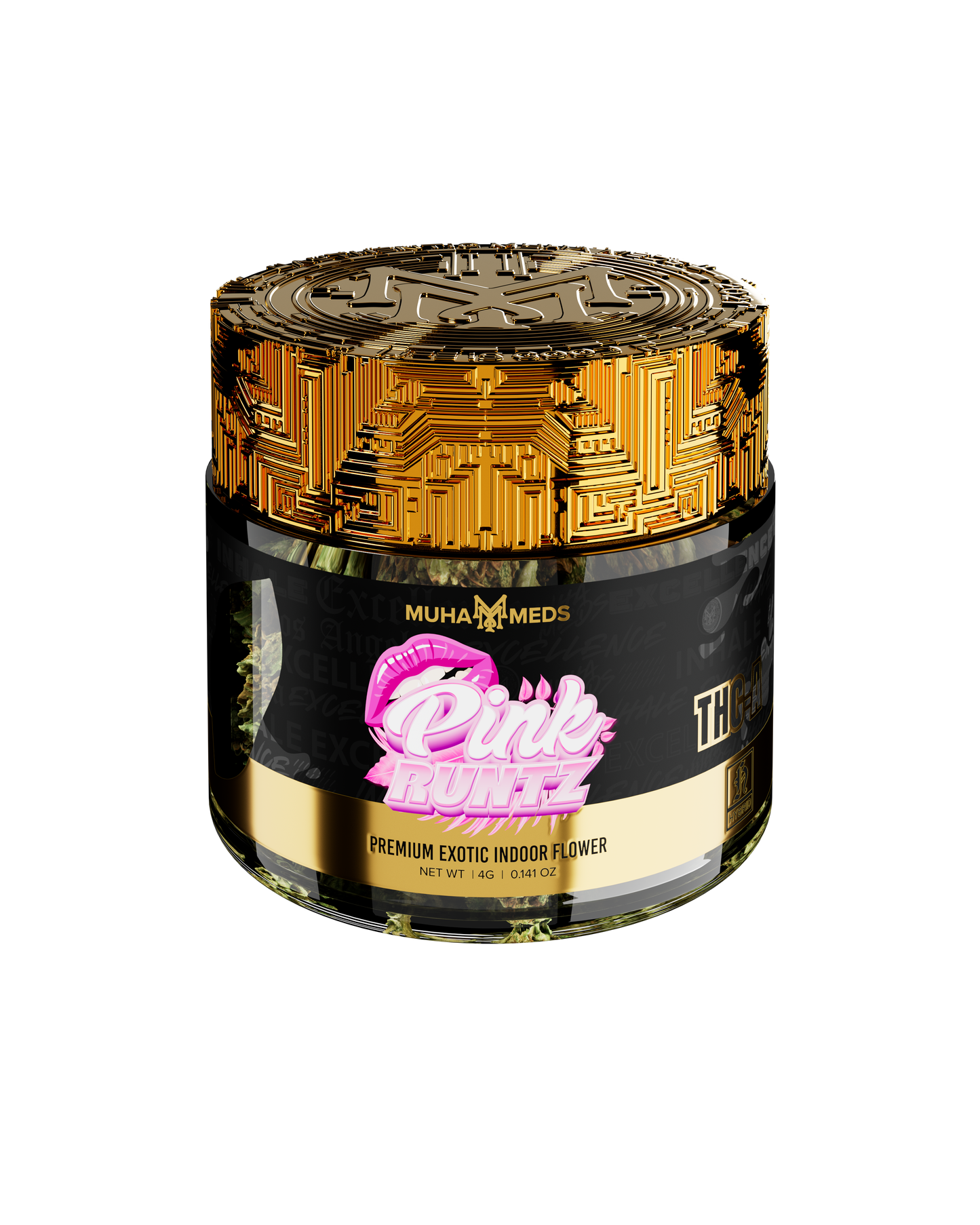 Muha Meds THC-A Flower Jar 4g (SINGLE)