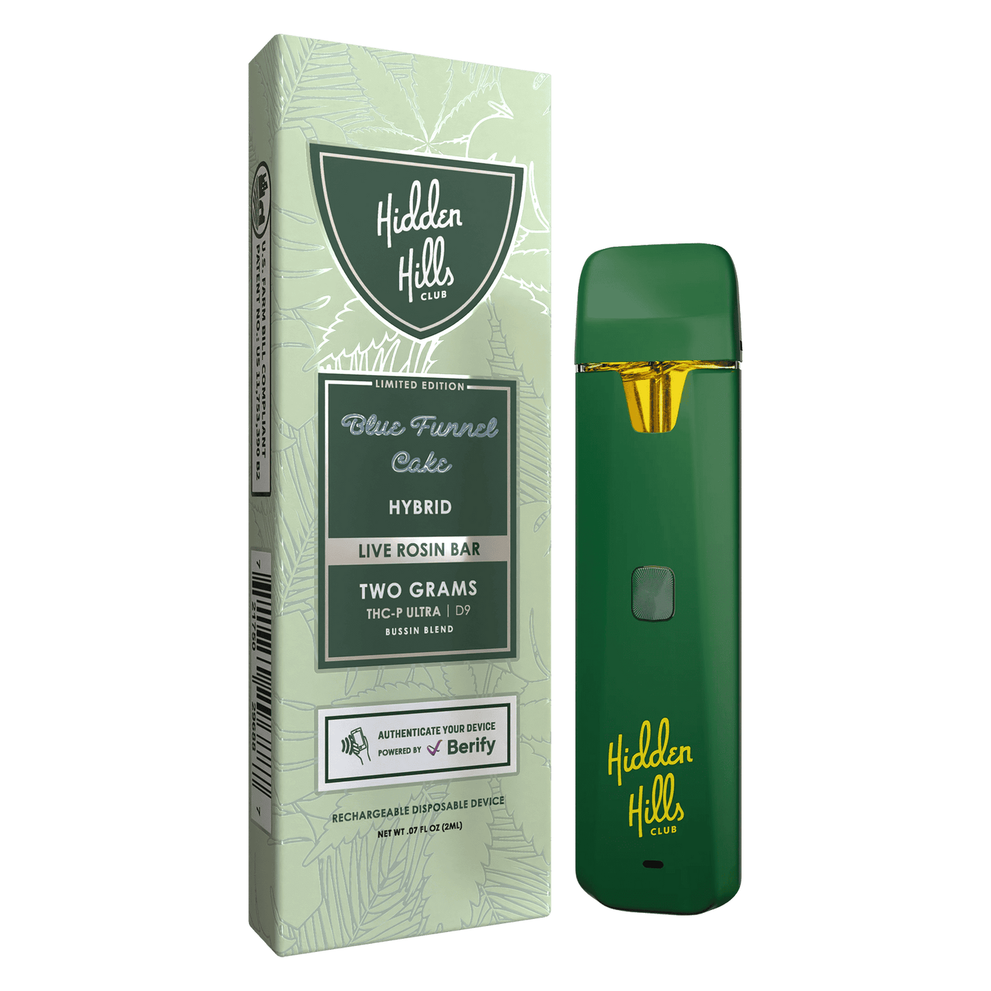 Hidden Hills Club Bussin Blend Disposable 2g (5/pack)