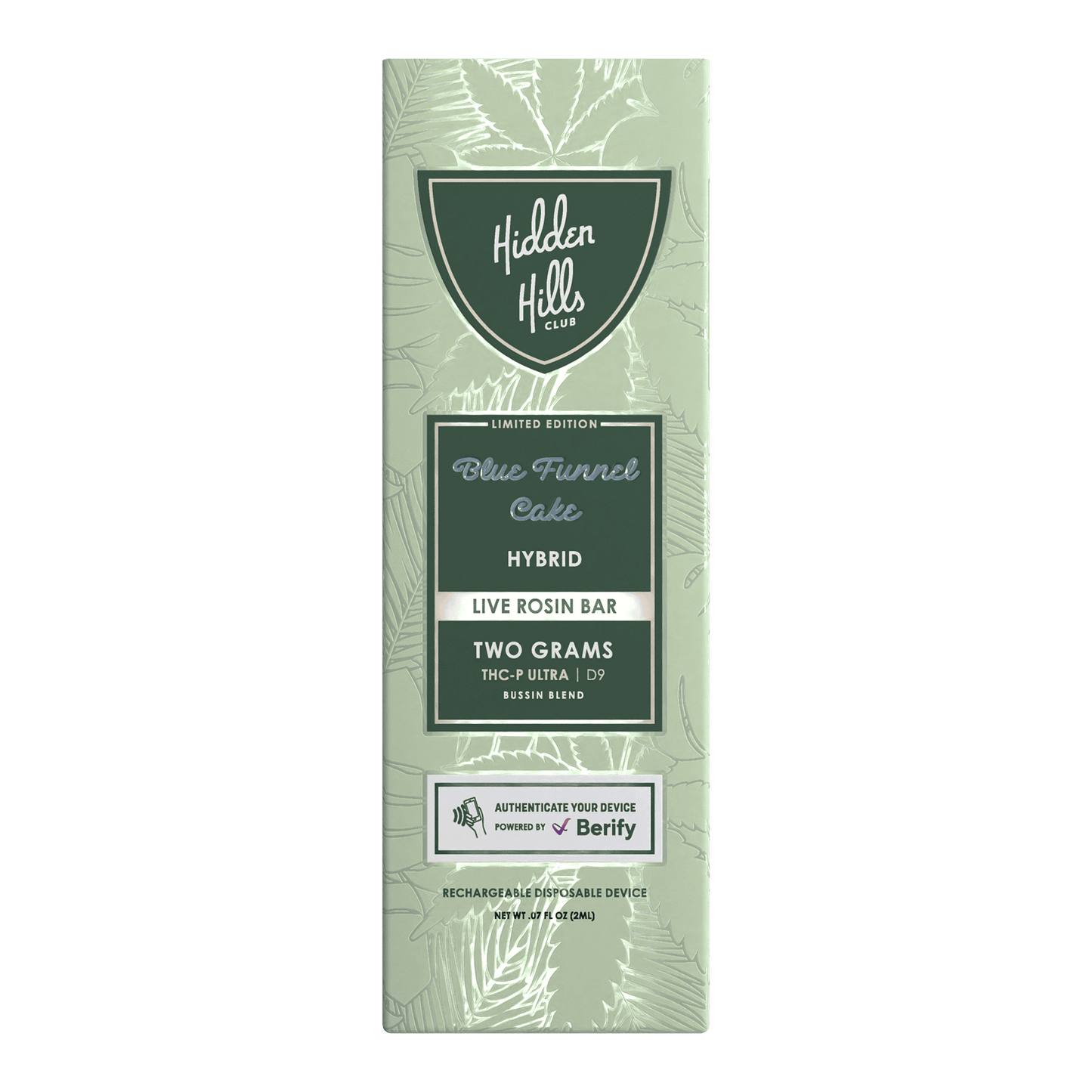 Hidden Hills Club Bussin Blend Disposable 2g (5/pack)