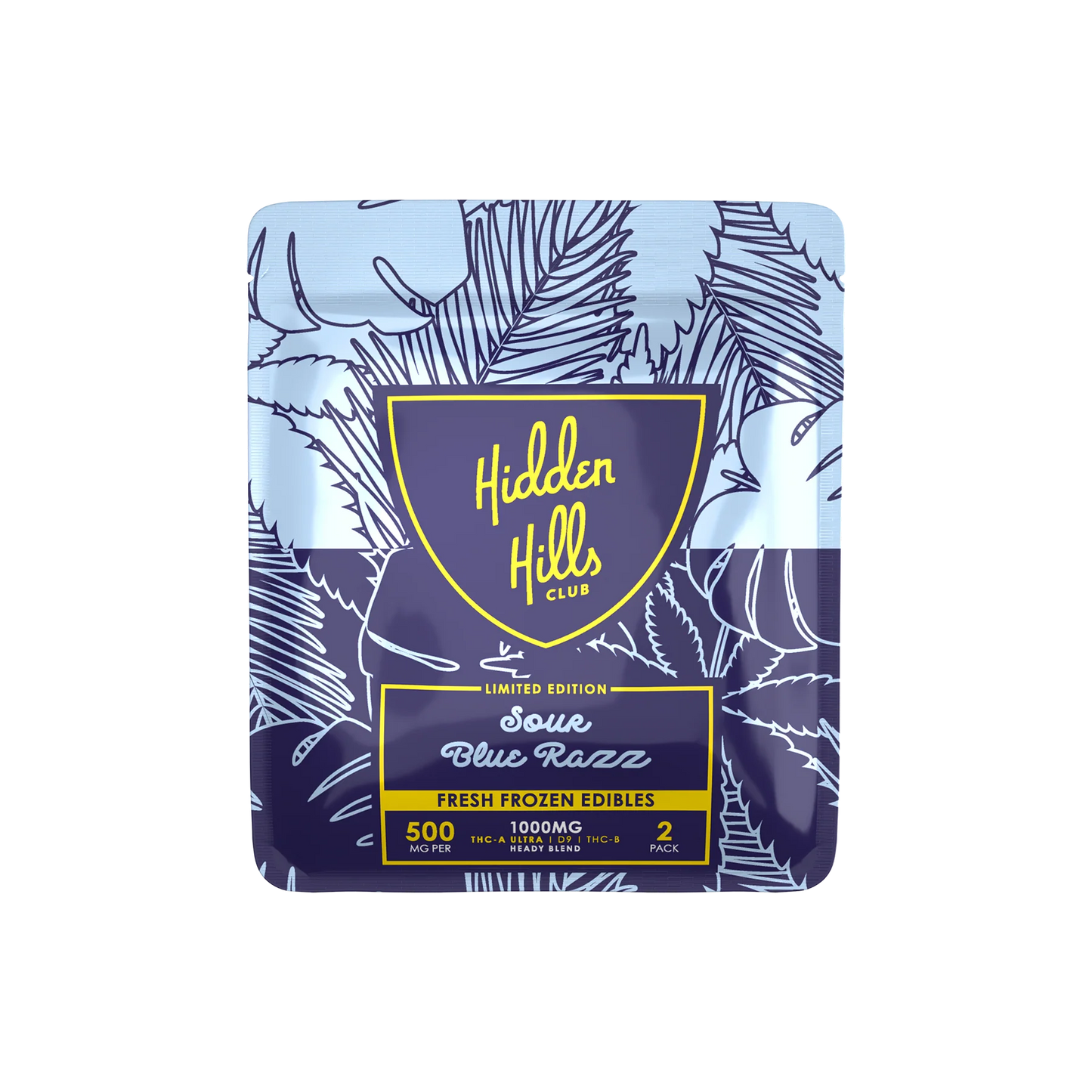 Hidden Hills Club Heady Blend Edibles 1000mg 2ct (30/pack)