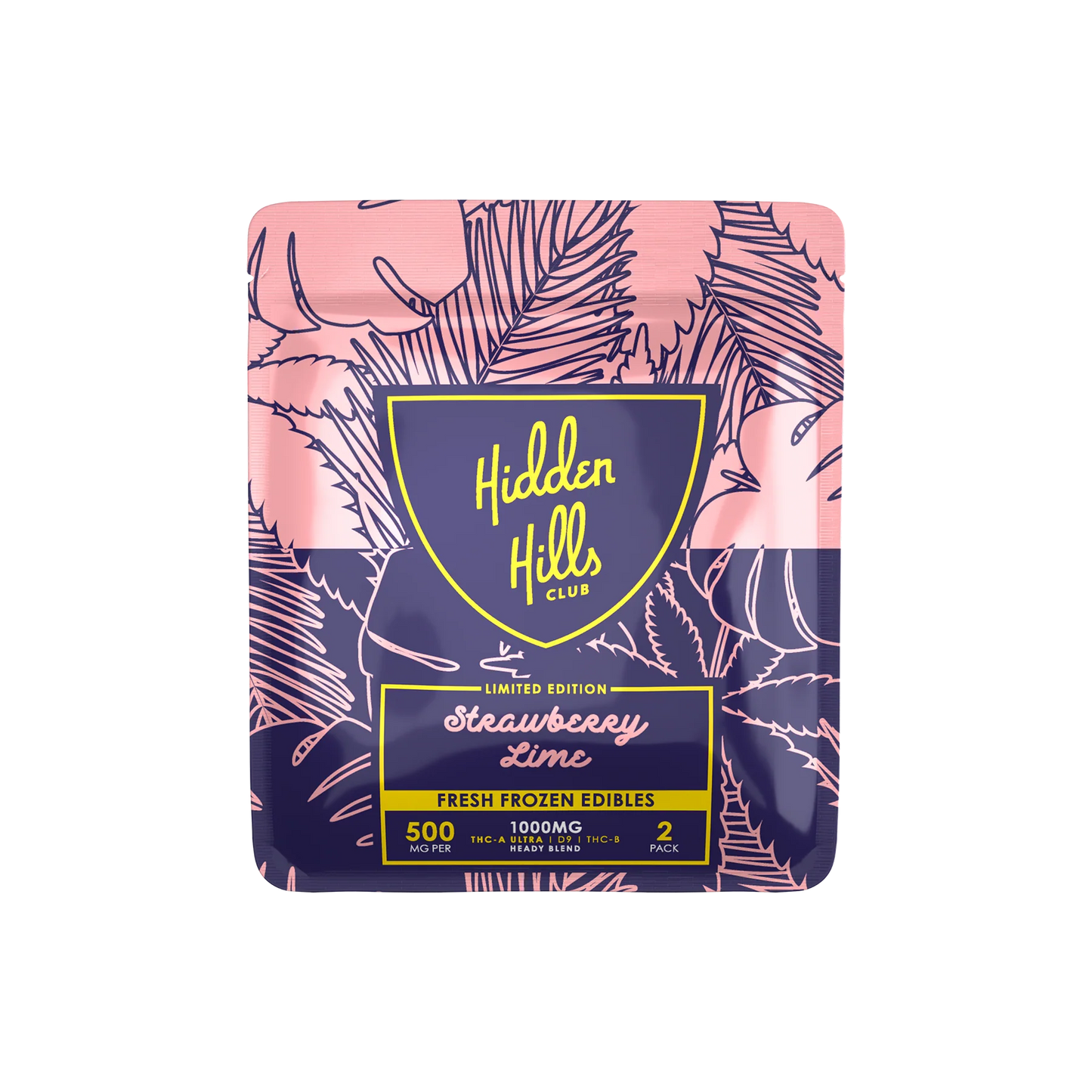 Hidden Hills Club Heady Blend Edibles 1000mg 2ct (30/pack)
