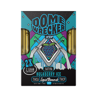Domewrecker THC-A Liquid Diamonds Cartridge 2g 2ct (5/pack) [DROPSHIP]