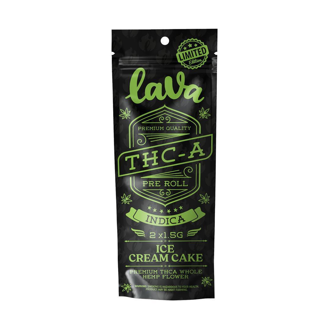 Lava THC-A Pre Roll 1.5g 2ct (10/pack) [DROPSHIP]