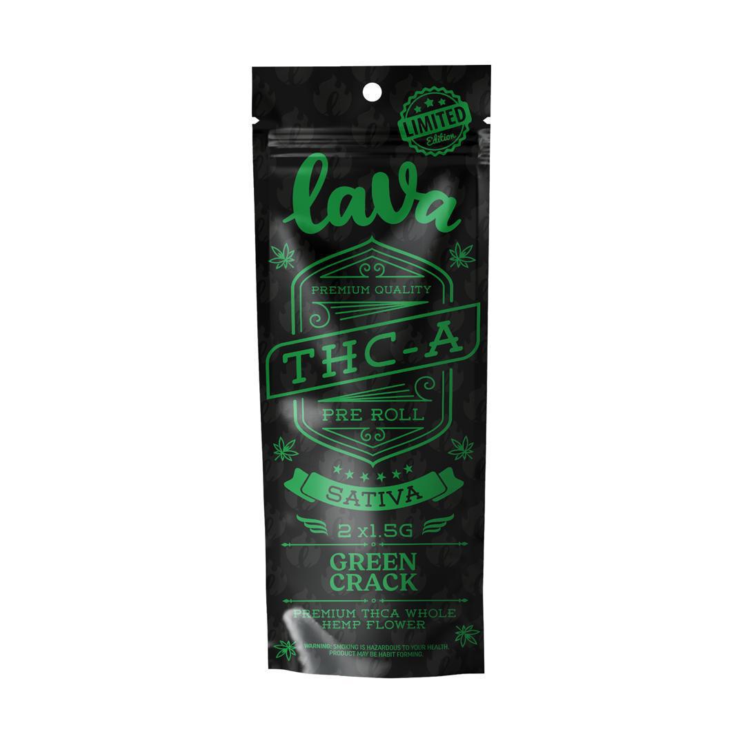 Lava THC-A Pre Roll 1.5g 2ct (10/pack) [DROPSHIP]