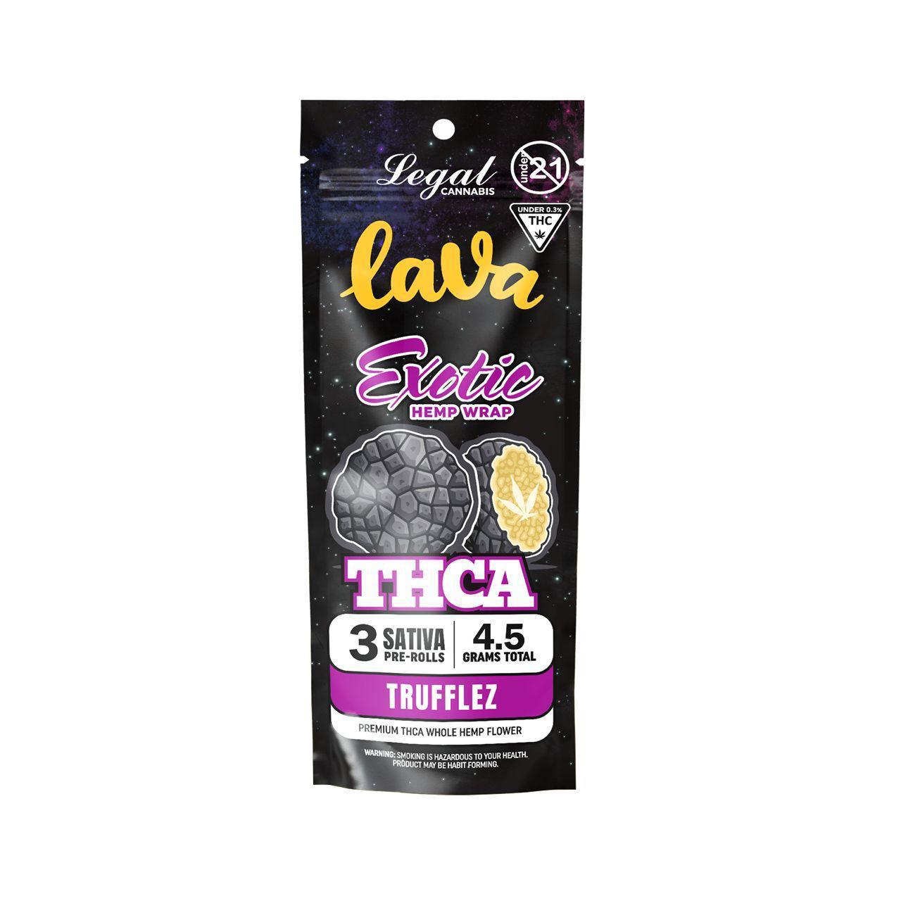 Lava Exotic THC-A Pre Roll 1.5g 3ct (10/pack) [DROPSHIP]