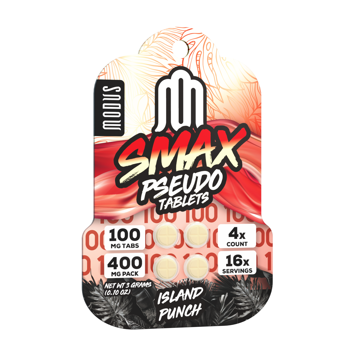 Modus SMAX Pseudoindoxyl Tablet 4ct 100mg (10/Pack) [DROPSHIP]