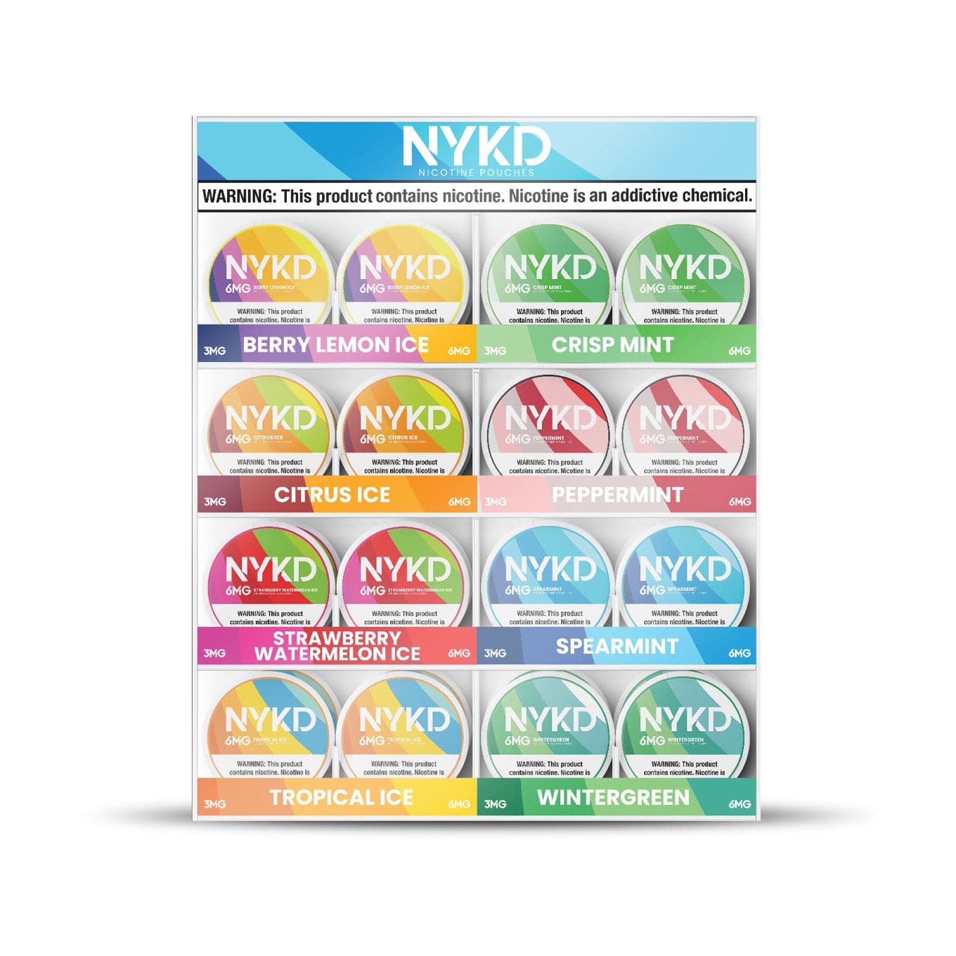 NYKD LED Acrylic Display