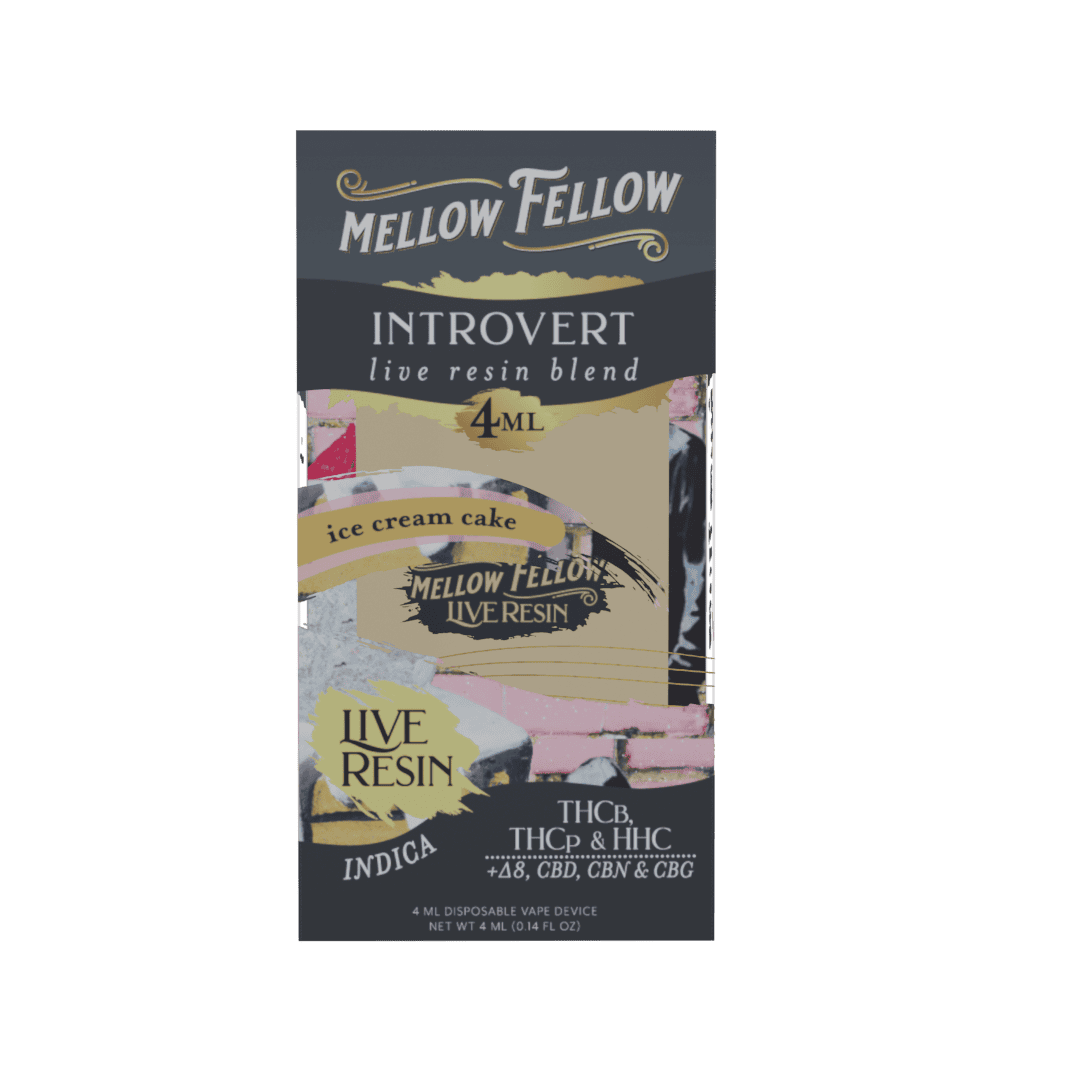 Mellow Fellow Live Resin Disposable 4g (6/pack) [DROPSHIP]