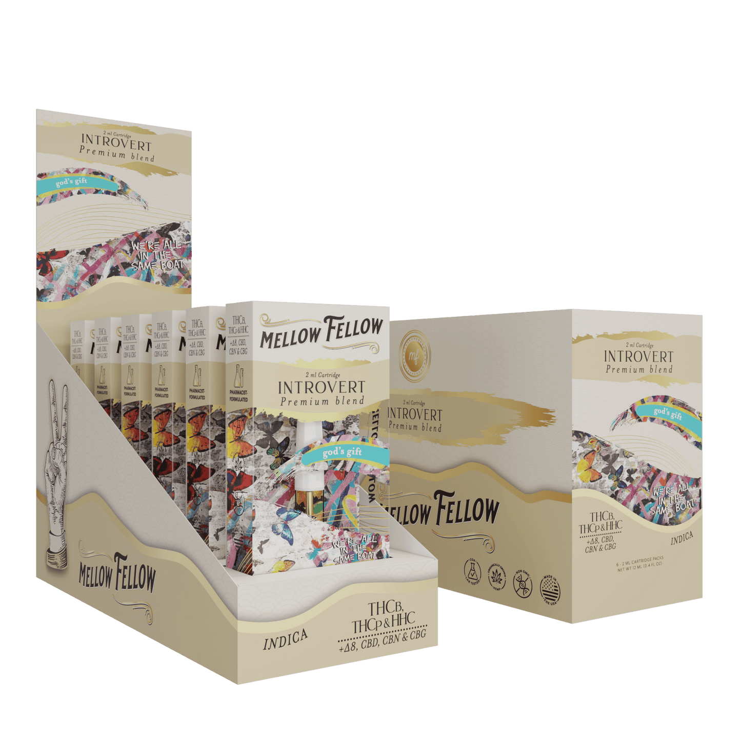 Mellow Fellow Premium Cartridge 2g (6/pack) [DROPSHIP]