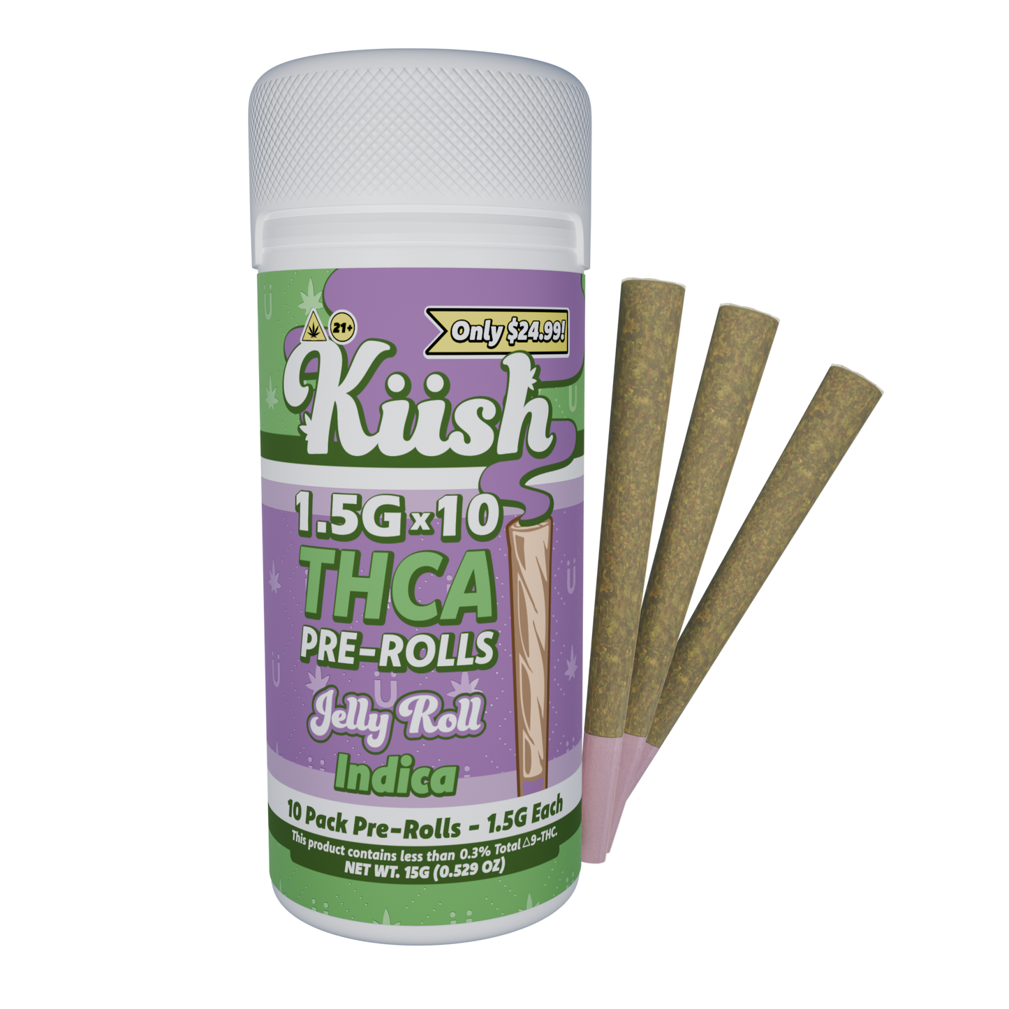 Chapo Kush THC-A Prerolls 1.5g 10ct (6/pack) [DROPSHIP]