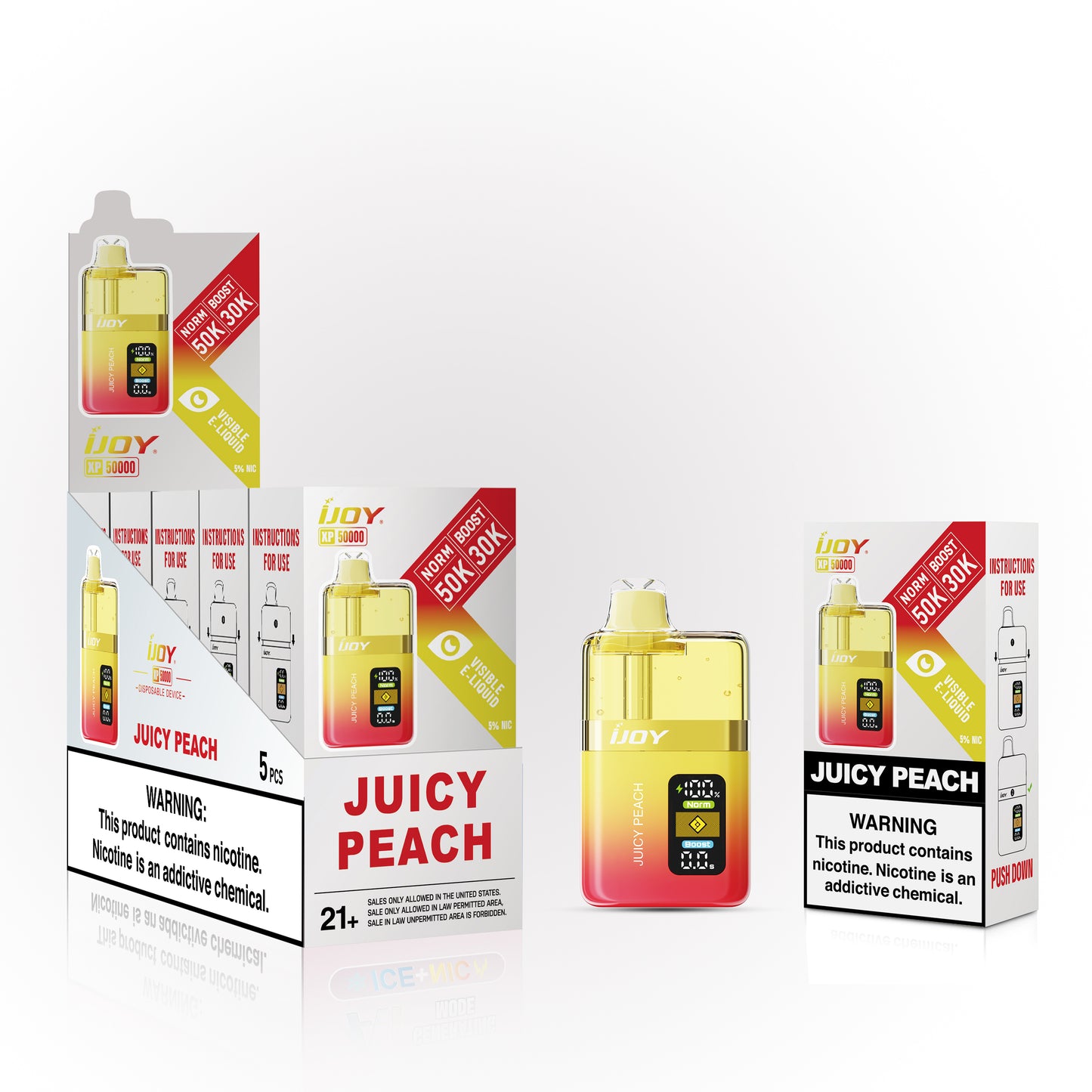 iJoy XP 50K Disposable 20mL (5/pack)