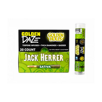 Golden Daze Golden Holes Hash Prerolls 2.5g 1ct (20/pack) [DROPSHIP]