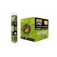 Golden Daze Golden Holes Hash Prerolls 2.5g 1ct (20/pack) [DROPSHIP]