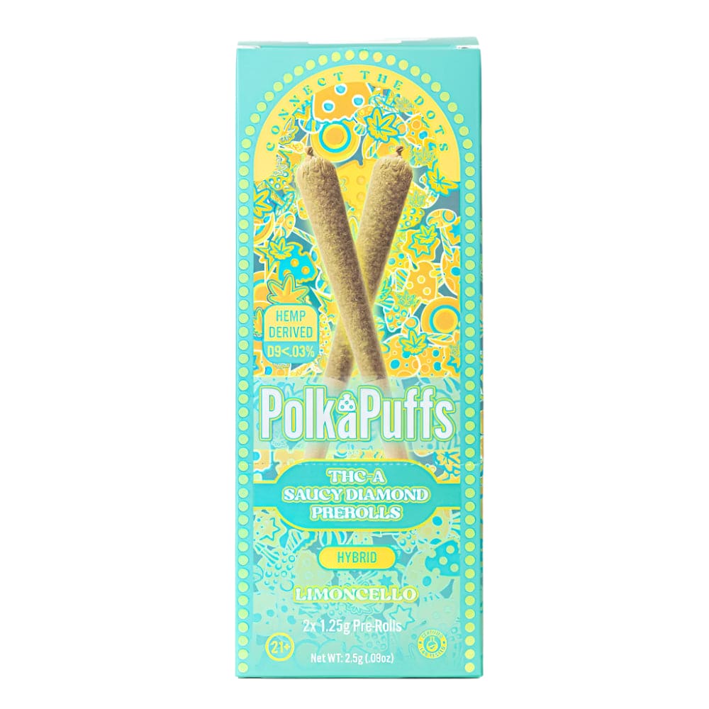 Polkadot Puffs THC-A Saucy Diamond Pre Roll 2ct 1.25g (10/pack)