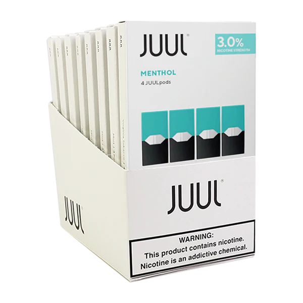 JUUL Pods 50mg 4ct (8/pack)