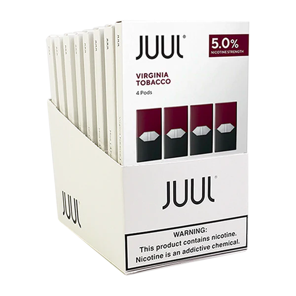 JUUL Pods 50mg 4ct (8/pack)