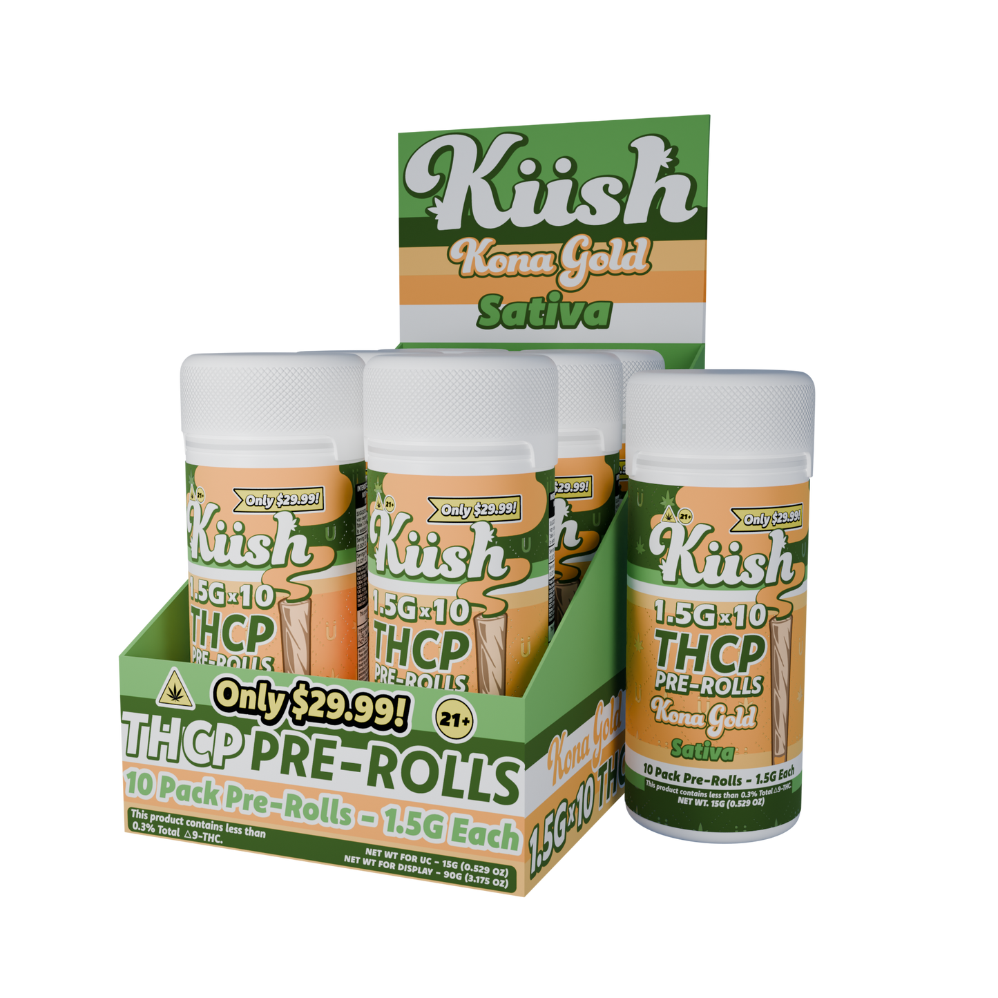 Chapo Kush THC-P Prerolls 1.5g 10ct (6/pack) [DROPSHIP]