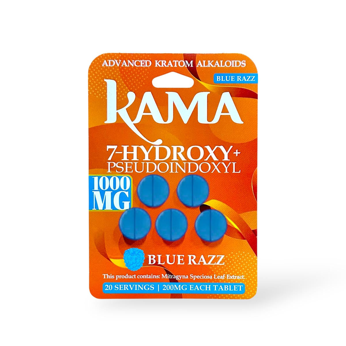 KAMA 7Hydroxy + Pseudoindoxyl 200mg 5ct (SINGLE)