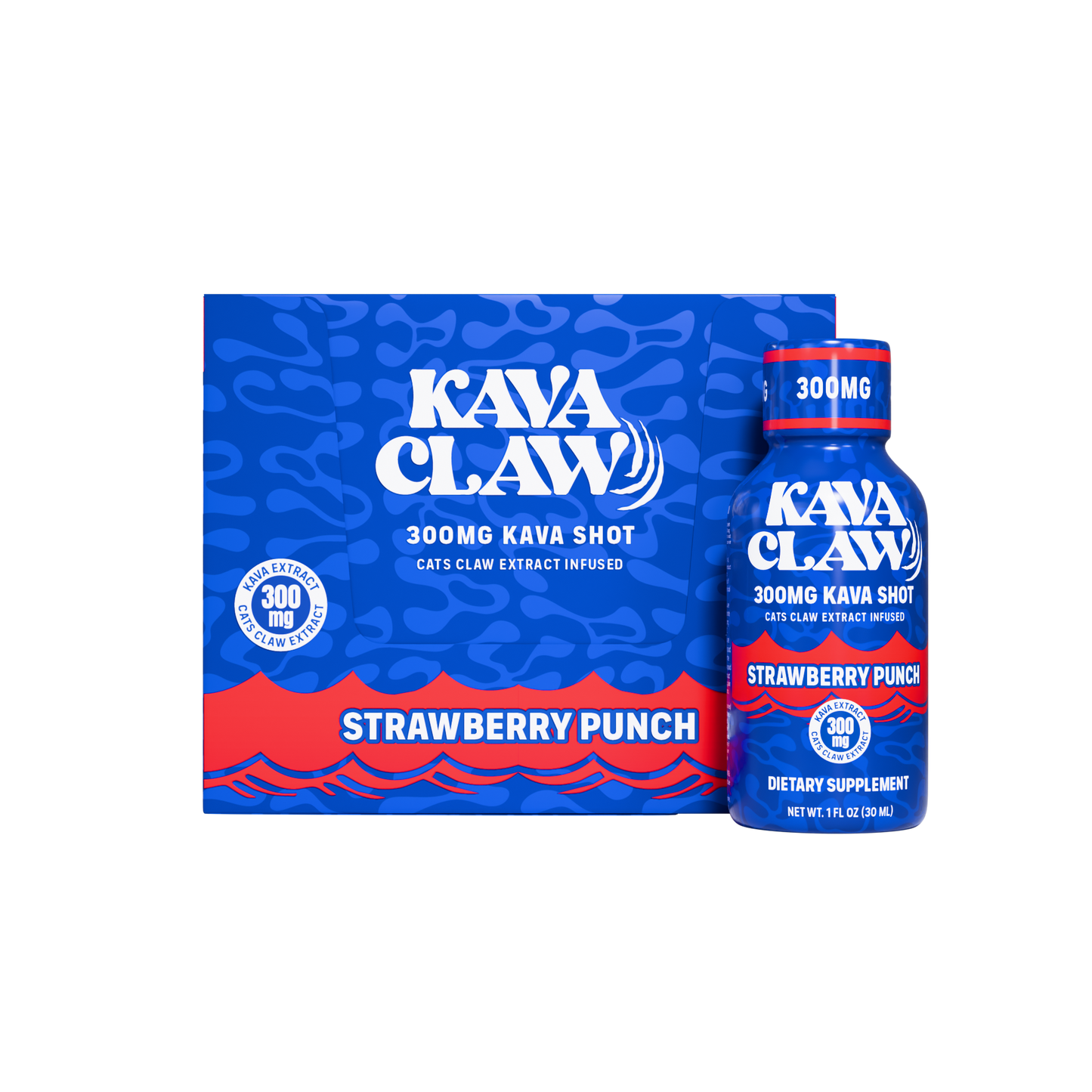 Kava Claw Kava Shot 300mg (12/Pack) [DROPSHIP]