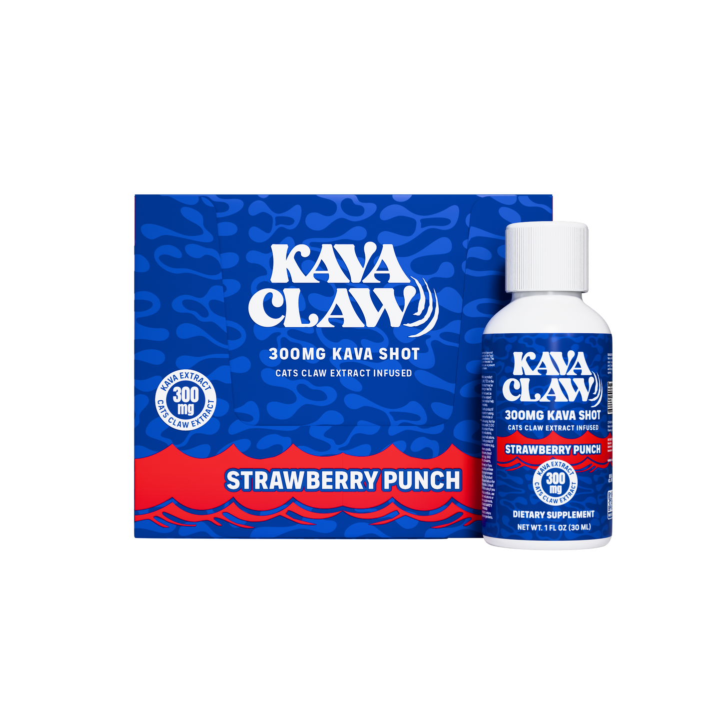 Kava Claw Kava Shot 300mg (12/Pack) [DROPSHIP]