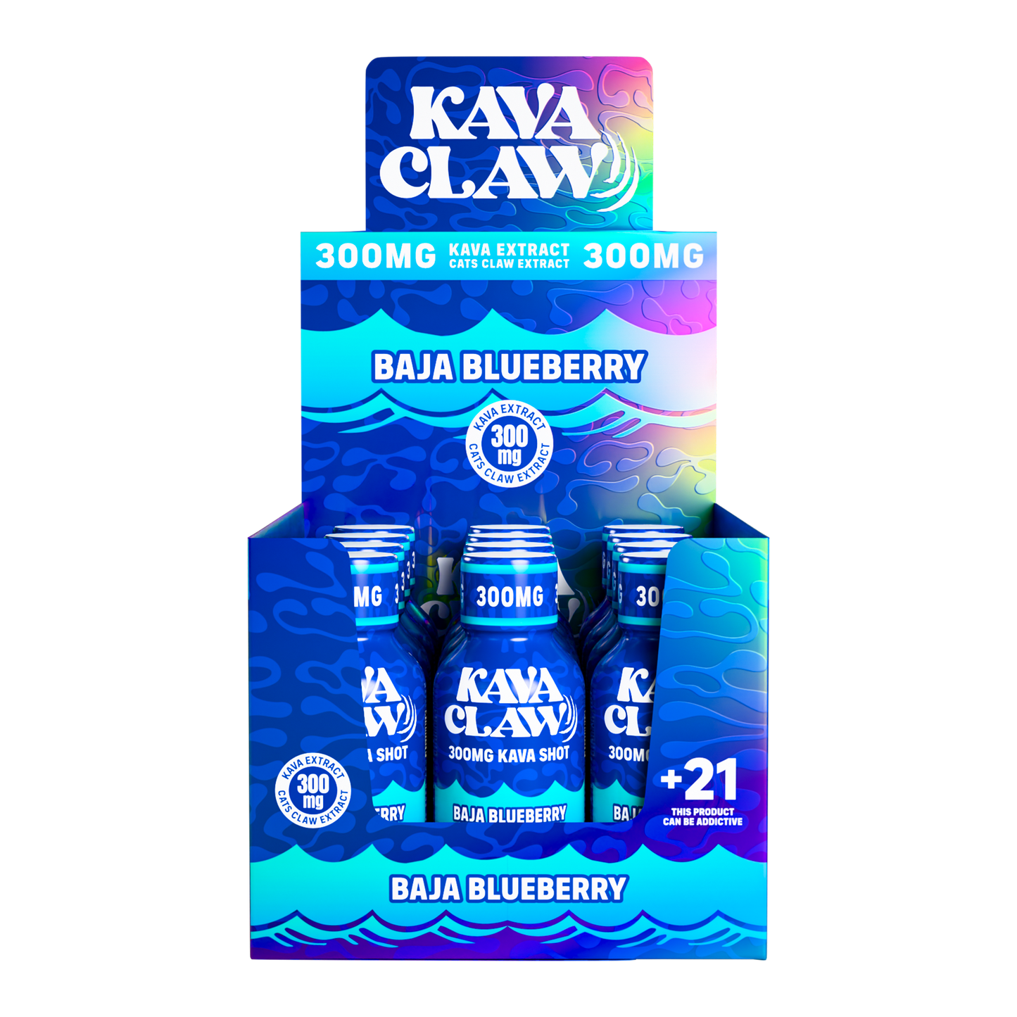 Kava Claw Kava Shot 300mg (12/Pack) [DROPSHIP]
