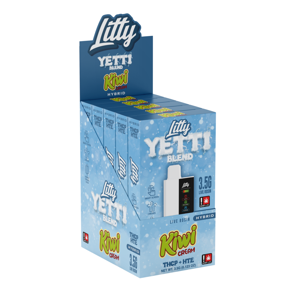 Litty Yetti Blend THC-P Disposable 3.5g (5/Pack) [DROPSHIP]