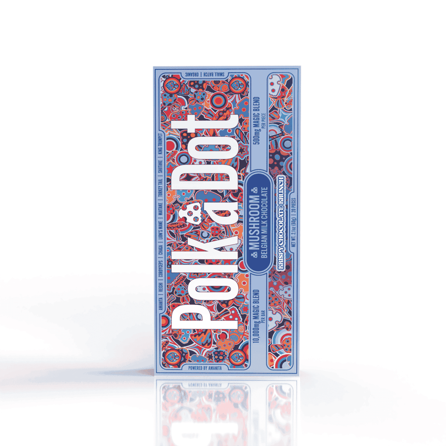 Polkadot Amanita Chocolate Bar 10000mg (10/pack)