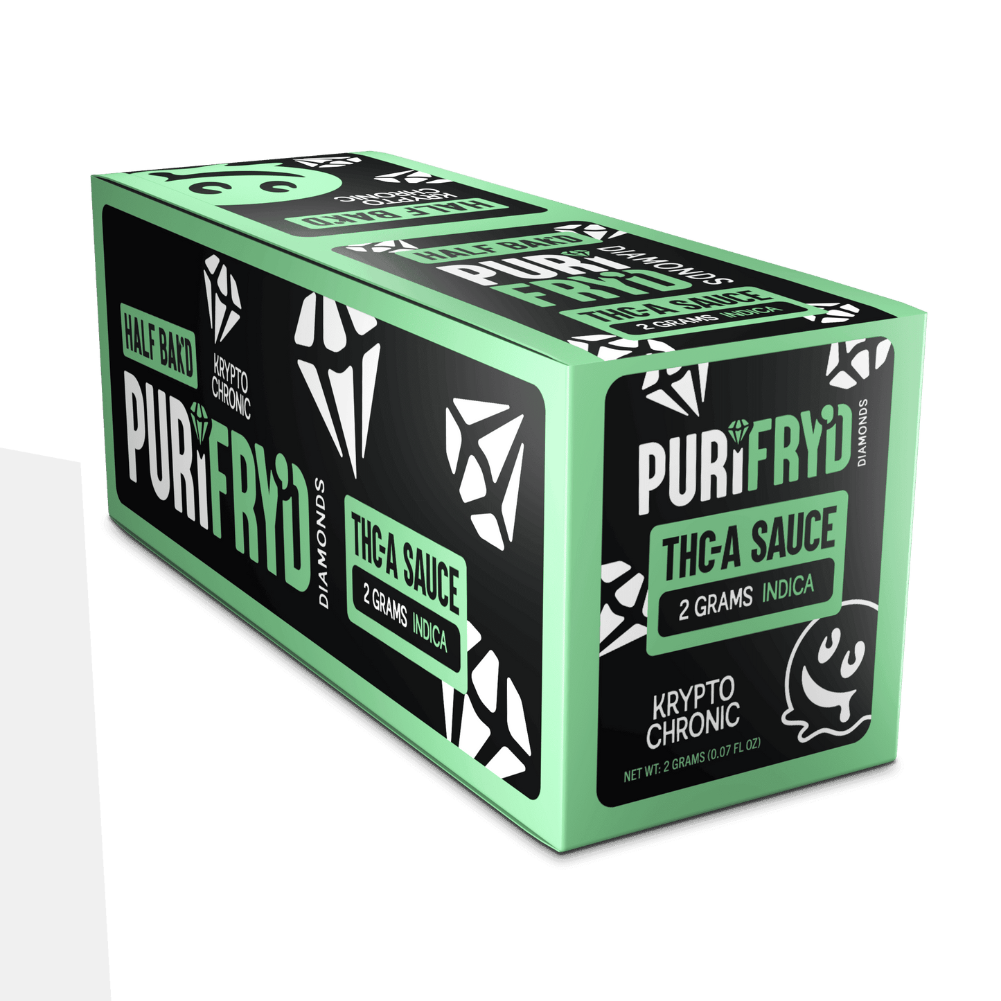 Half Bakd Purifryd THCA Diamonds Dab 2g (6/pack) [DROPSHIP]