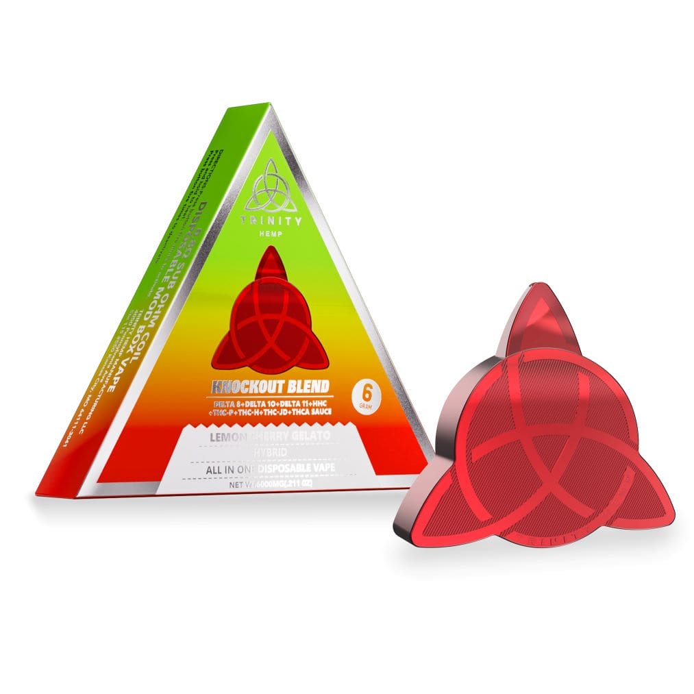 Trinity Hemp Delta 8 All In One K.O. Blend Disposable 6g (5/Pack) [DROPSHIP]