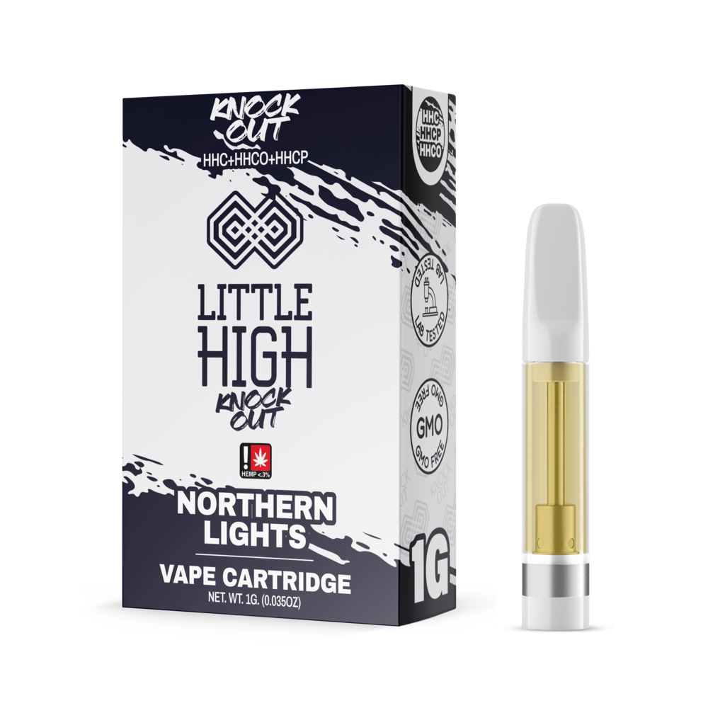 Little High TKO Cartridge 1g (10/Pack) [DROPSHIP]