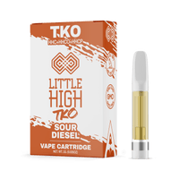 Little High TKO HHC-P Cartridge 1g (10/Pack) [DROPSHIP]