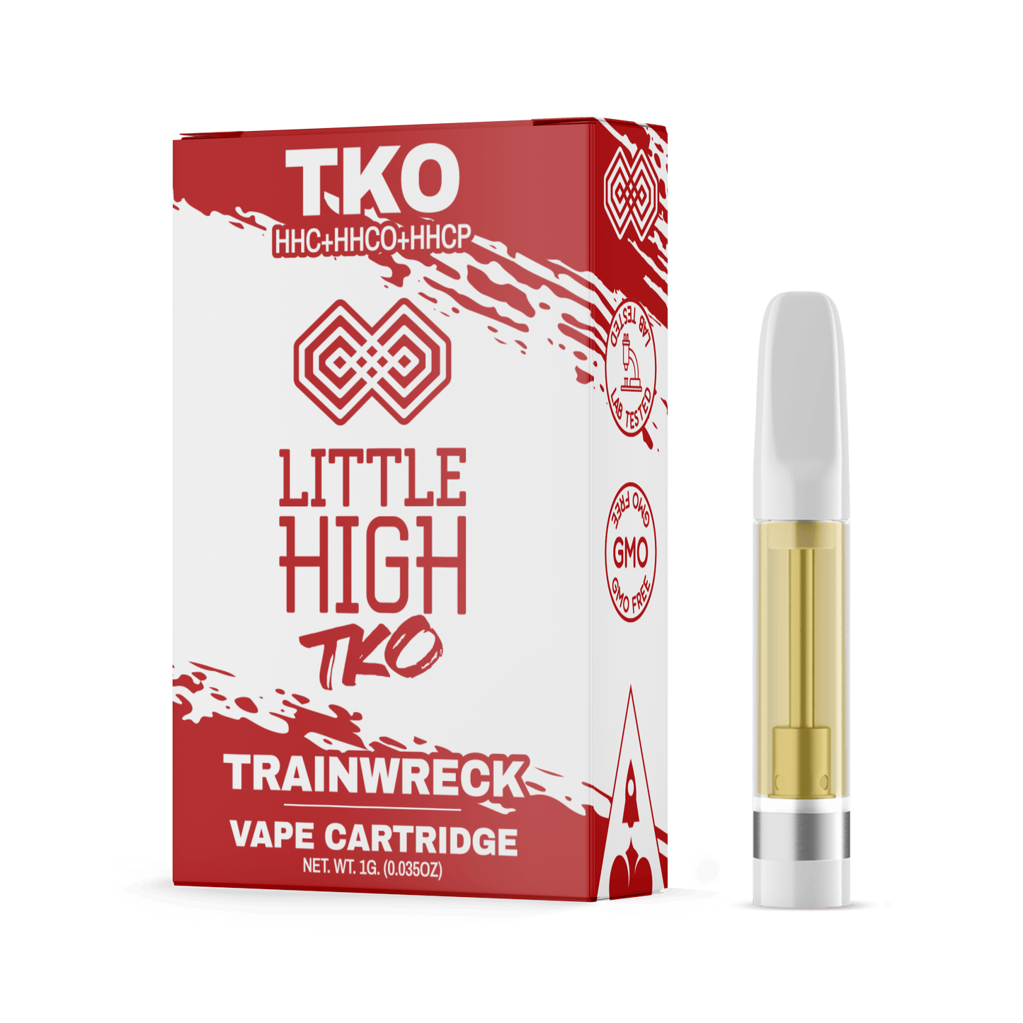 Little High TKO HHC-P Cartridge 1g (10/Pack) [DROPSHIP]