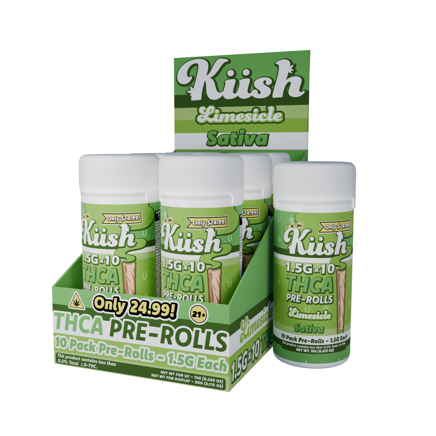 Chapo Kush THC-A Prerolls 1.5g 10ct (6/pack) [DROPSHIP]