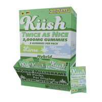 Chapo Kush Twice As Nice Gummies 2000mg 2ct (30/pack) [DROPSHIP]