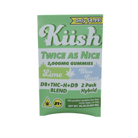 Chapo Kush Twice As Nice Gummies 2000mg 2ct (30/pack) [DROPSHIP]