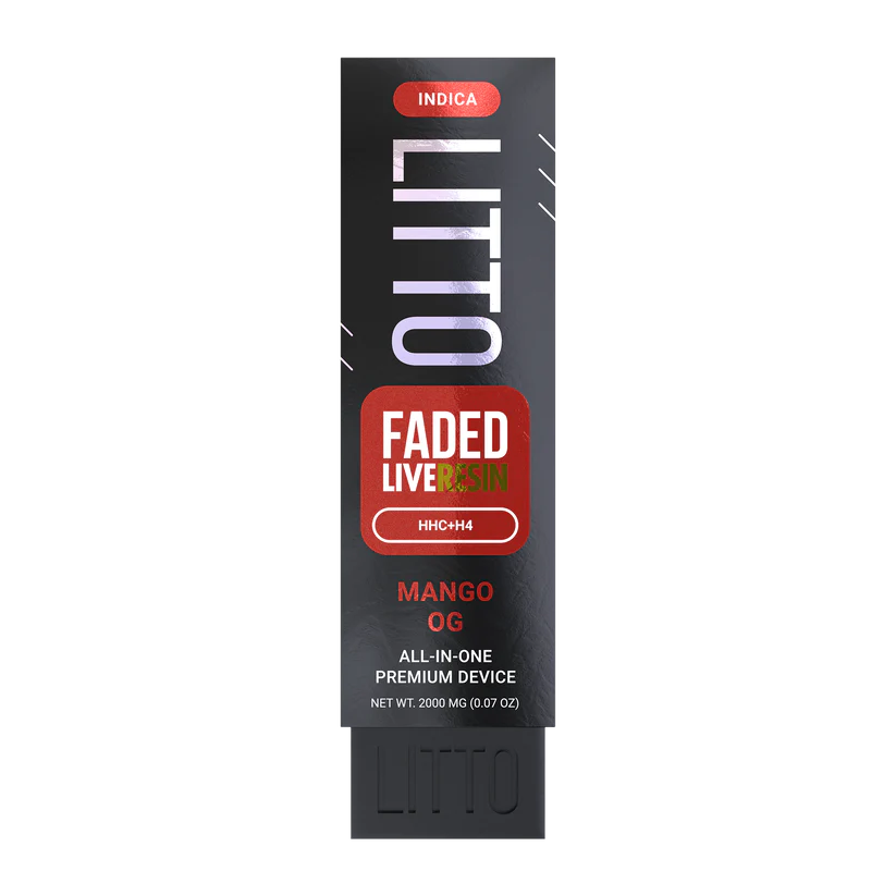 LITTO HHC FADED Live Resin Disposable 2g (SINGLE) [DROPSHIP]