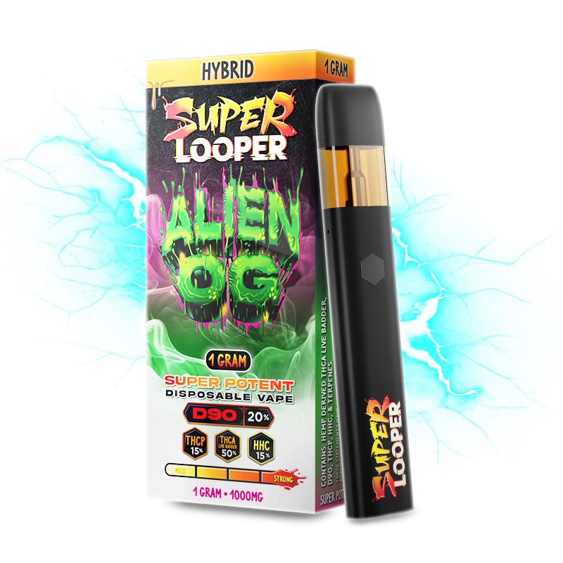 LOOPER THC-A Super Disposable 1g (SINGLE)