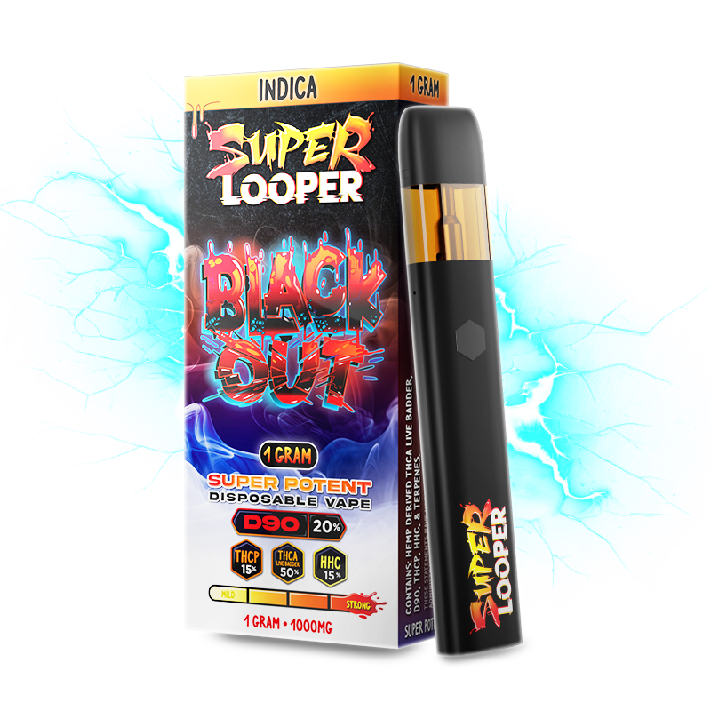 LOOPER THC-A Super Disposable 1g (SINGLE)
