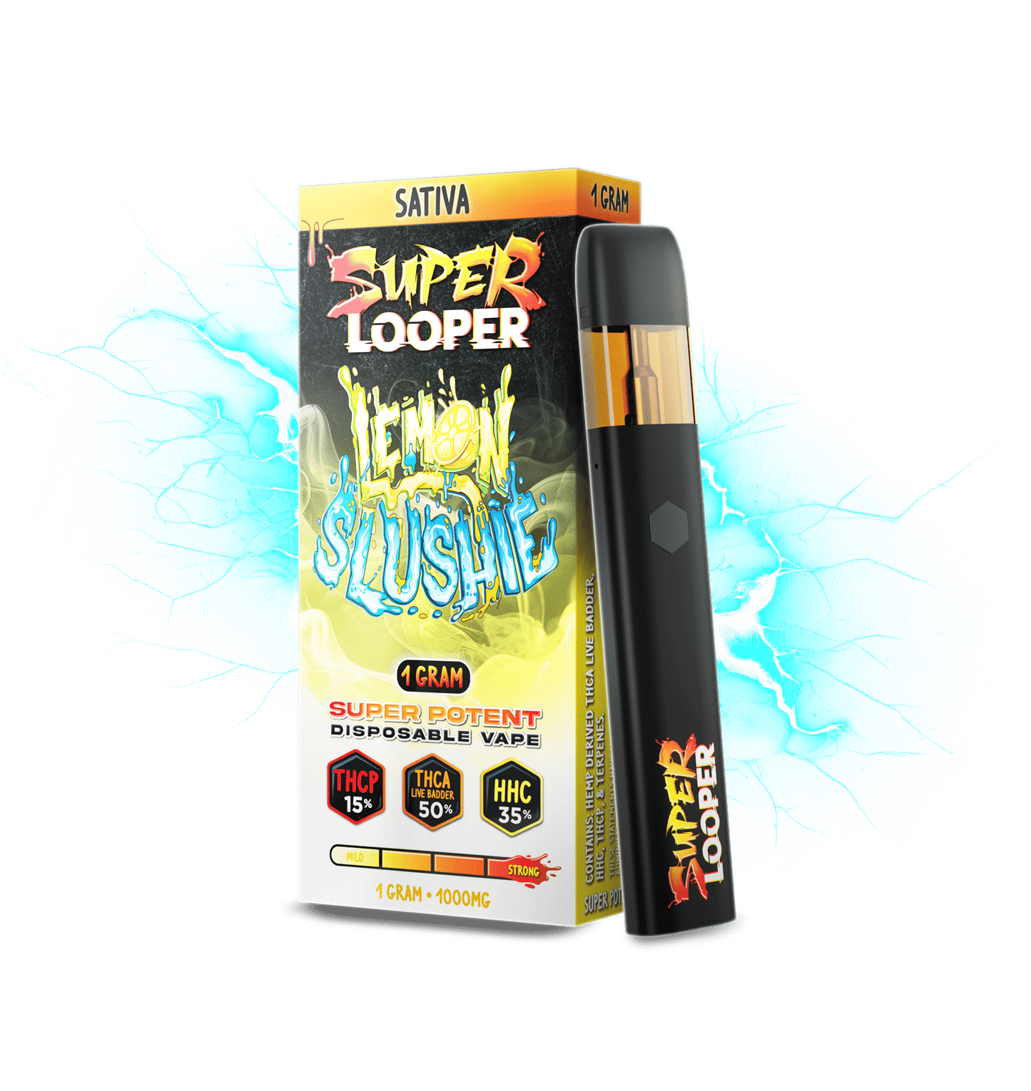 LOOPER THC-A Super Disposable 1g (SINGLE)