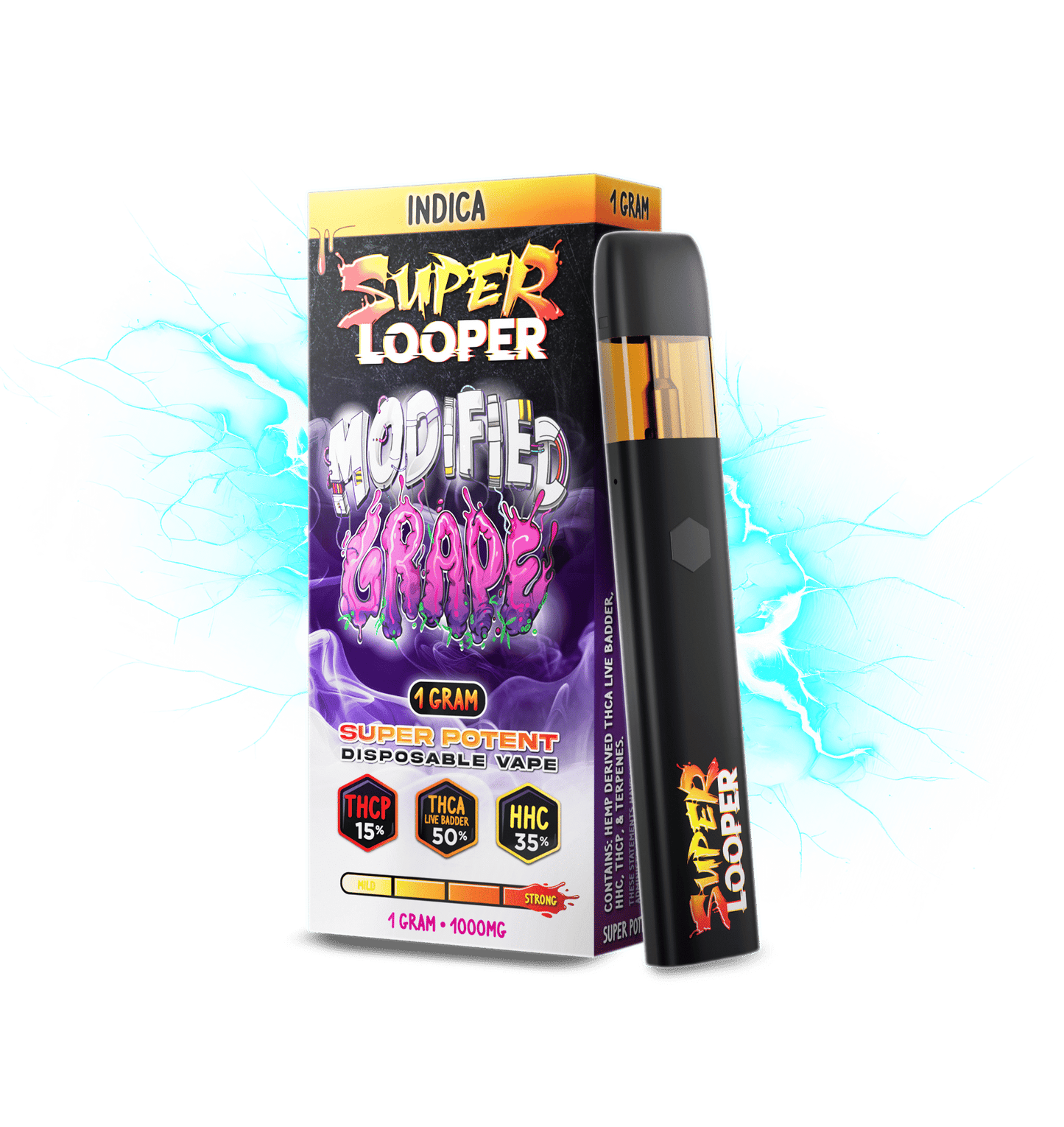 LOOPER THC-A Super Disposable 1g (SINGLE)