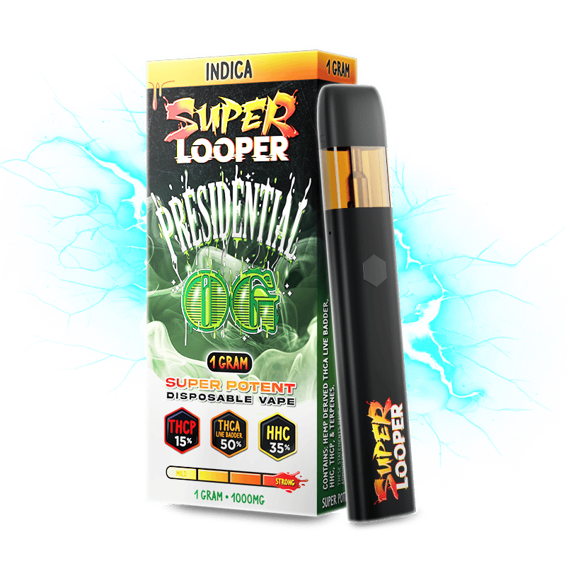 LOOPER THC-A Super Disposable 1g (SINGLE)