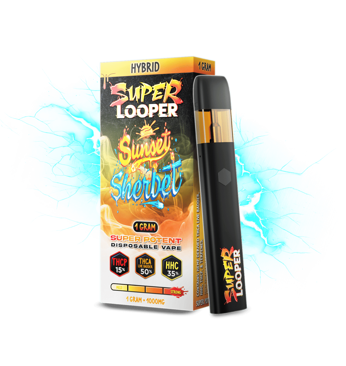LOOPER THC-A Super Disposable 1g (SINGLE)