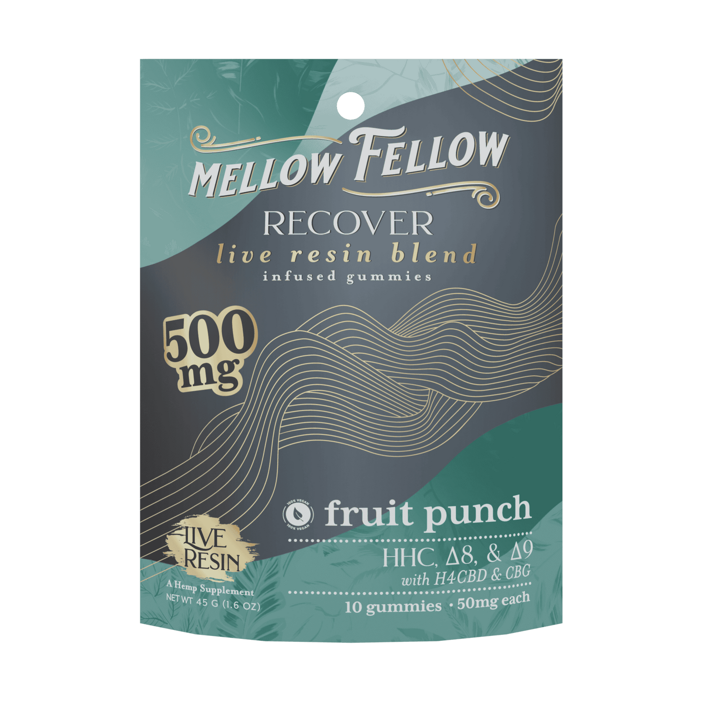 Mellow Fellow Live Resin Edible 500mg (6/pack) [DROPSHIP]
