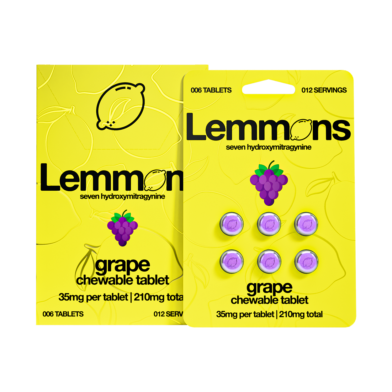 Lemmons 7Hydroxy Tablets 35mg 6ct (6/pack) [DROPSHIP]