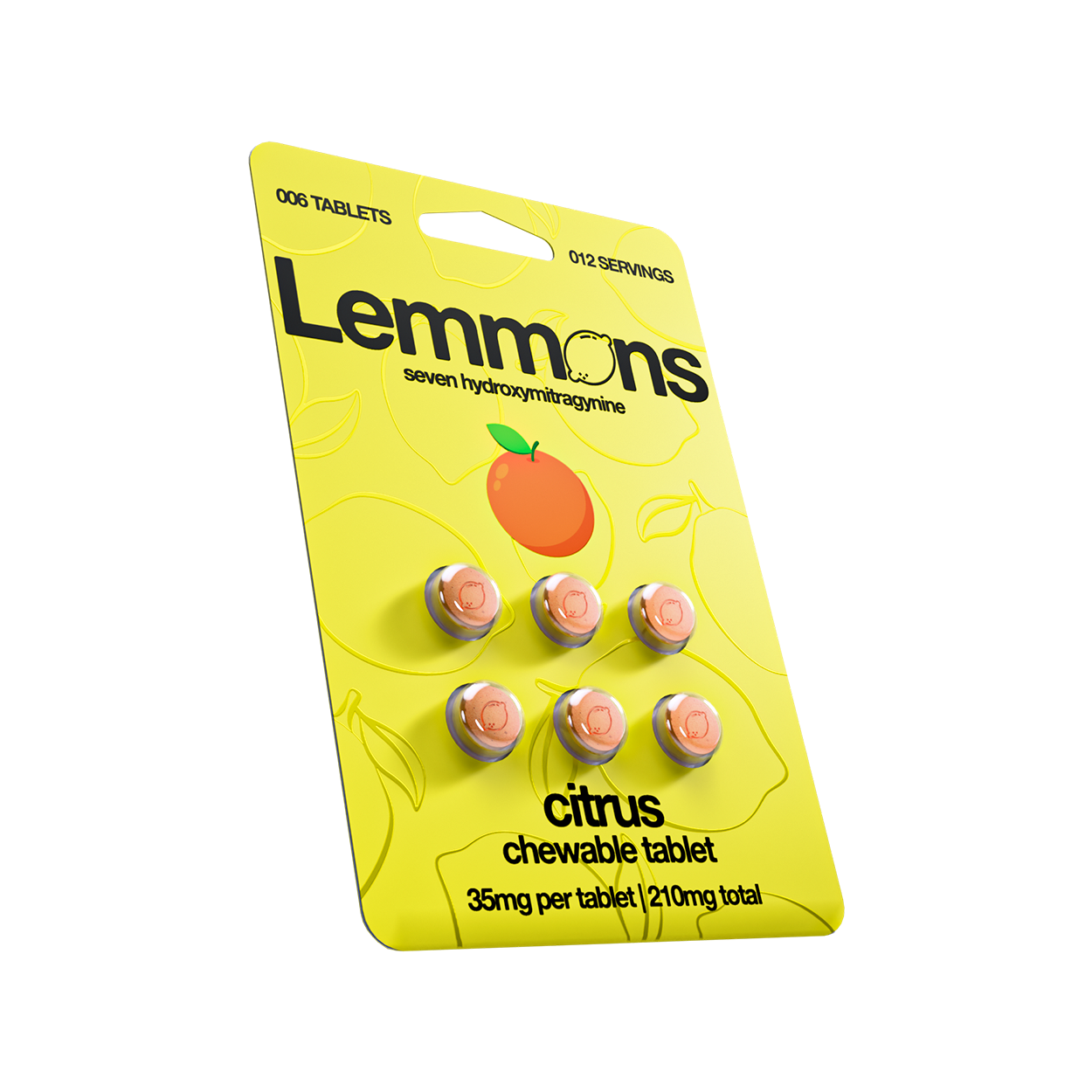 Lemmons 7Hydroxy Tablets 35mg 6ct (6/pack) [DROPSHIP]