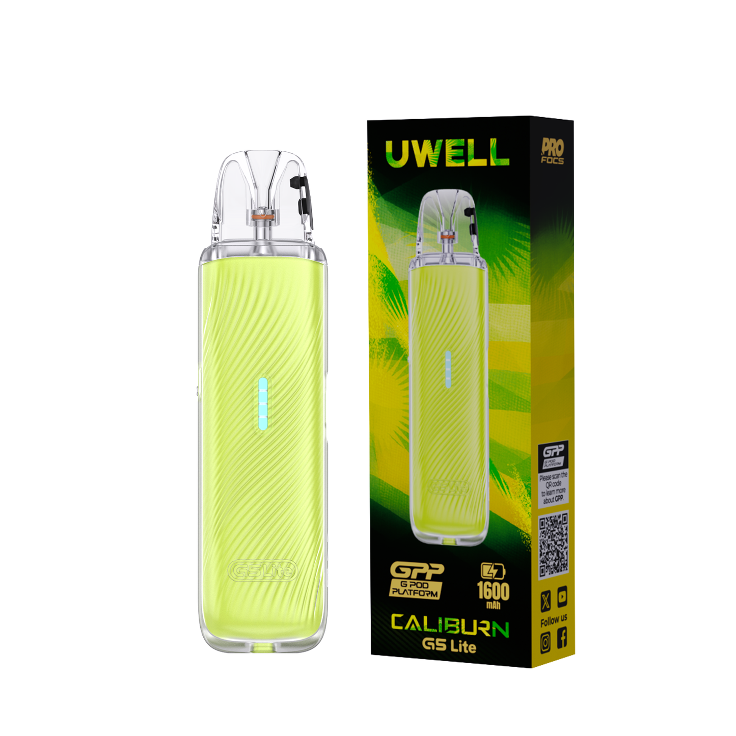 Uwell Caliburn G5 Lite 35W Pod System Kit 1600mAh
