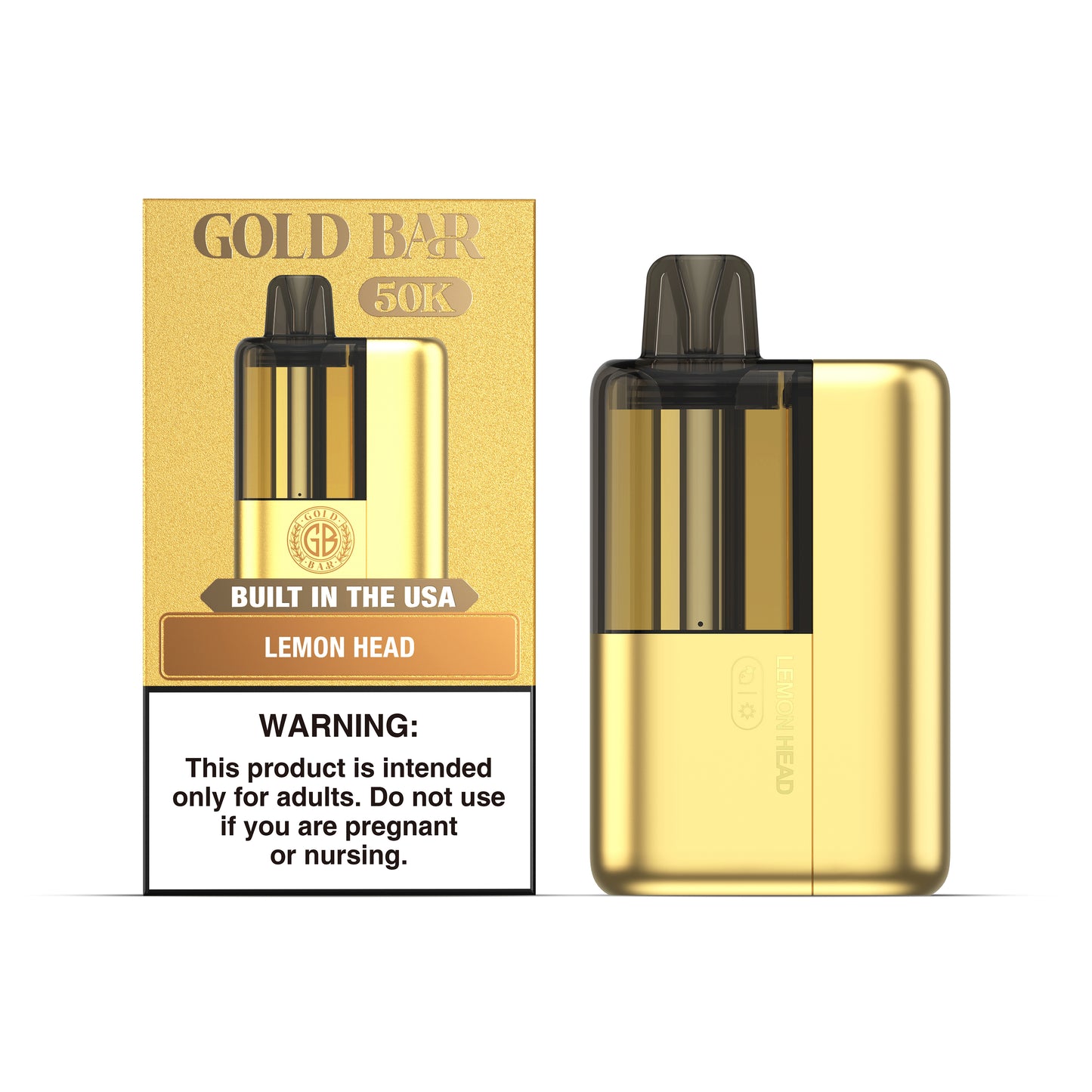 Gold Bar Max 50K Nixodine Disposable Kit (5/pack)