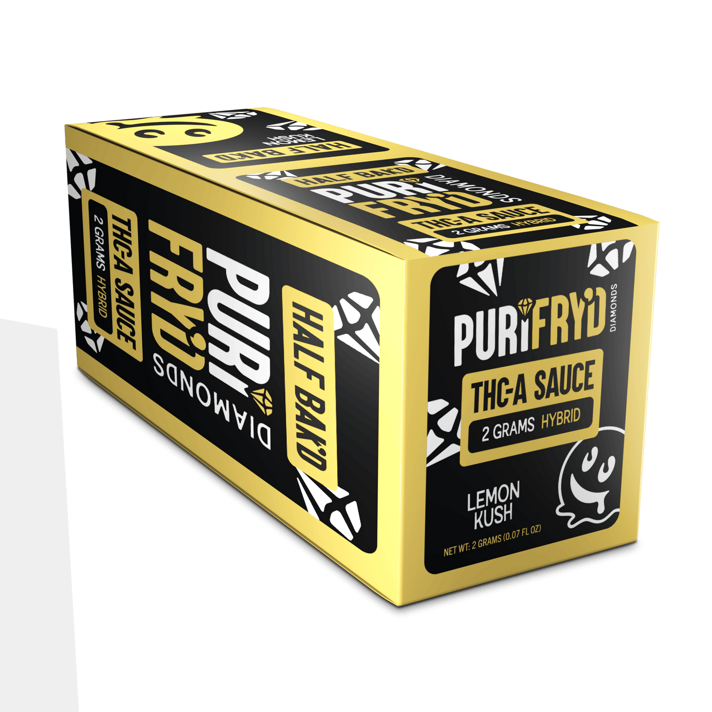 Half Bakd Purifryd THCA Diamonds Dab 2g (6/pack) [DROPSHIP]