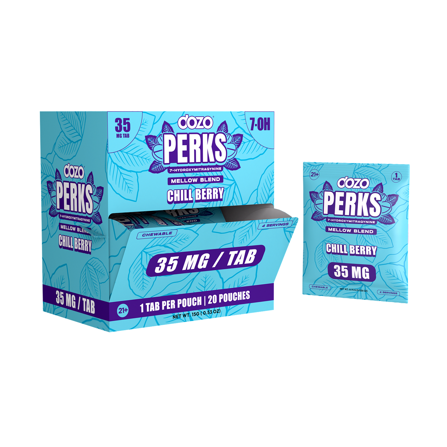 Dozo 7-Hydroxy Perks Tablet 35mg (20/pack)