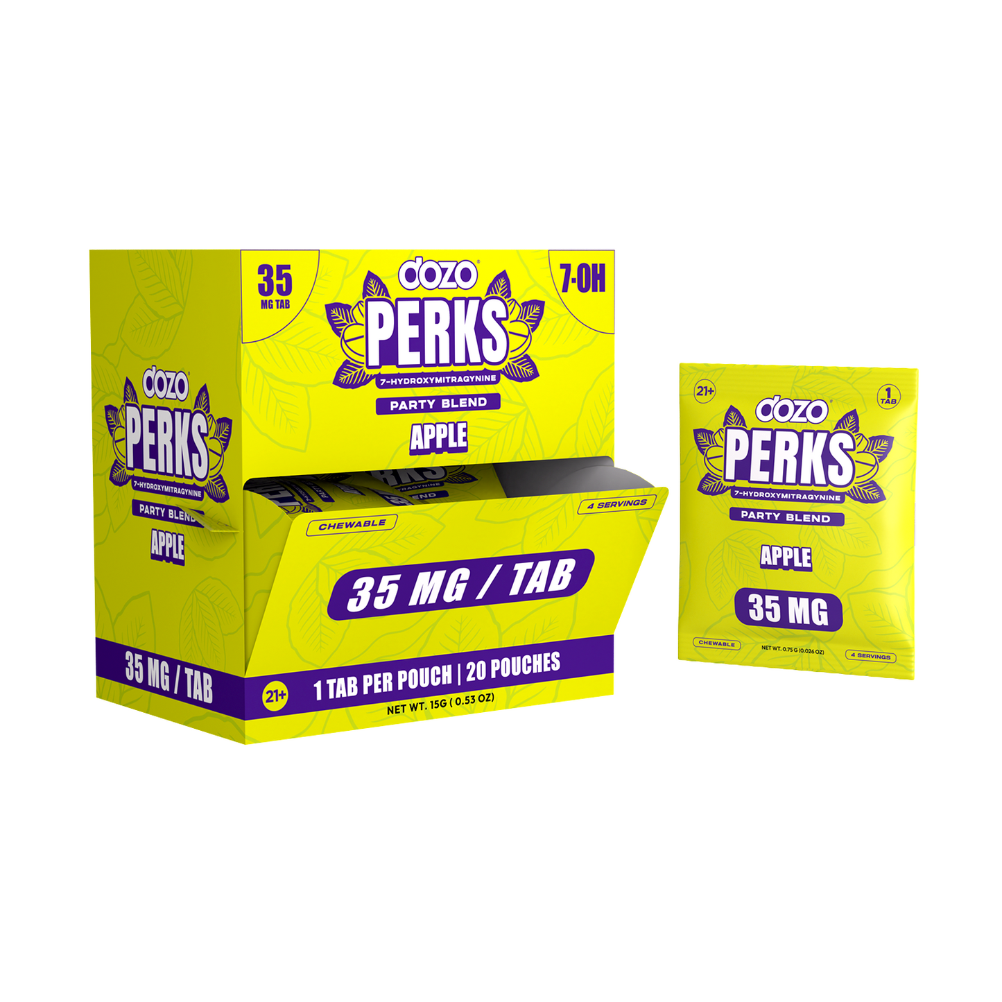 Dozo 7-Hydroxy Perks Tablet 35mg (20/pack)